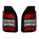 Zadní čirá světla VW T5 03-09 – červená/černá