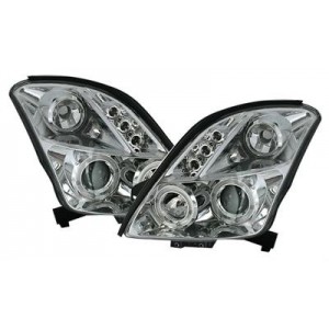 Předn&iacute; čir&aacute; světla Suzuki Swift 05-10 &ndash; chrom