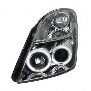 Předn&iacute; světla Suzuki Swift 05-10 &ndash; chrom
