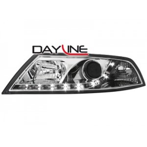 DEVIL EYES &Scaron;koda Octavia II 04-09 chrom, XENON